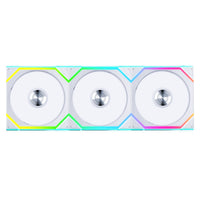 Lian Li UNI FAN SL Wireless 120mm White ARGB PWM Reverse Blade Pack of 3