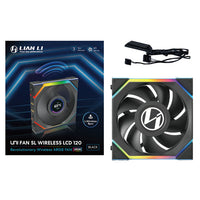 Lian Li UNI FAN SL Wireless LCD 120mm Black