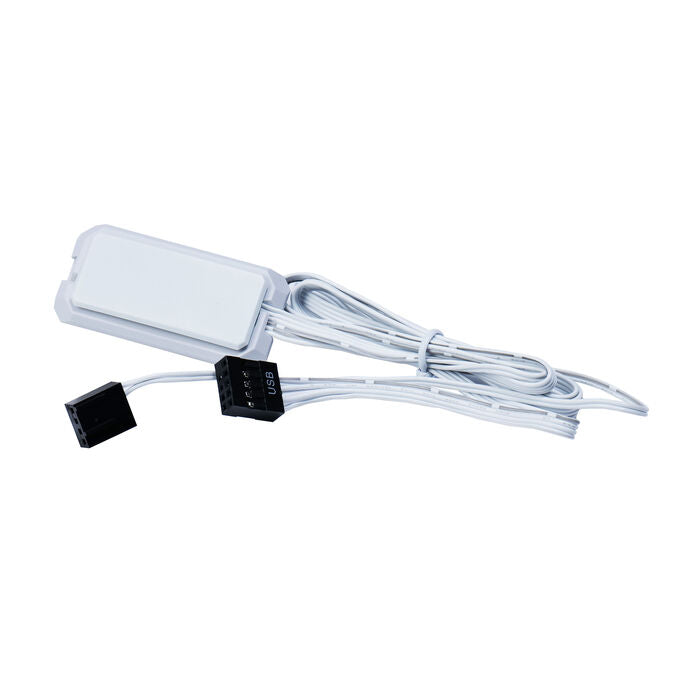 Lian Li UNI FAN SL Wireless LCD Lüfter, ARGB, PWM - Reverse Blade, 120 mm, weiß