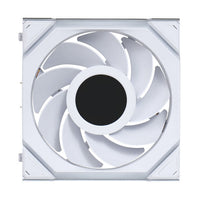 Lian Li UNI FAN SL Wireless LCD Lüfter, ARGB, PWM - Reverse Blade, 120 mm, weiß