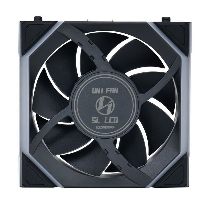 Lian Li UNI FAN SL 120mm Noir LCD sans fil 50.08 CFM PWM RVB adressable Pack de 3