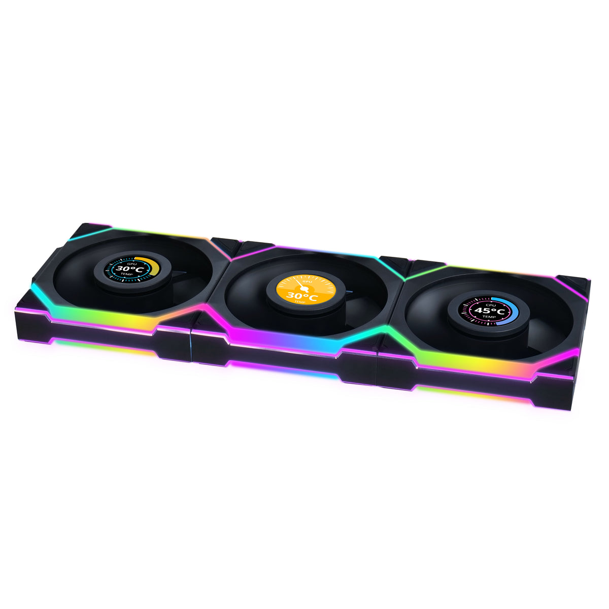 120mm Lian Li UNI FAN SL Wireless LCD 120 ARGB 3-pack