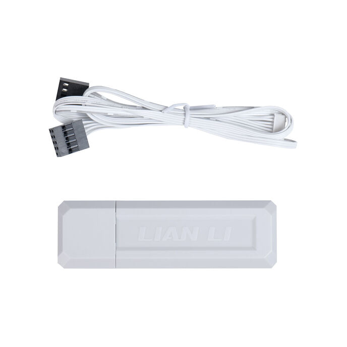 Lian Li UNI FAN SL Wireless LCD 120mm blanc ARGB PWM Pack de 3