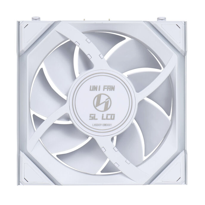 Lian Li UNI FAN SL Wireless LCD 120mm blanc ARGB PWM Pack de 3