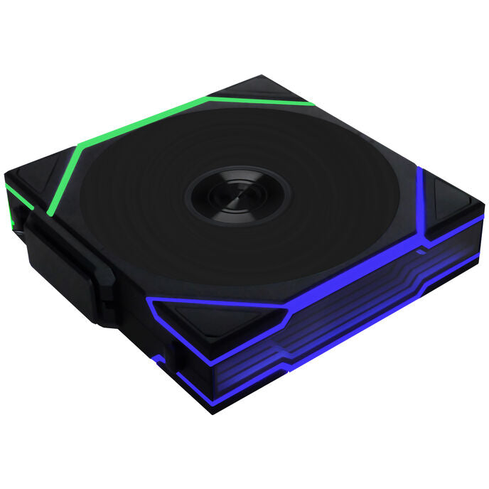 Lian Li UNI FAN TL Wireless 90.1 CFM 120mm Black PWM Addressable RGB 3-Pack