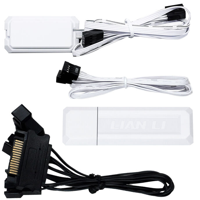 Lian Li UNI FAN TL LCD Wireless 120mm White ARGB PWM 3-Pack