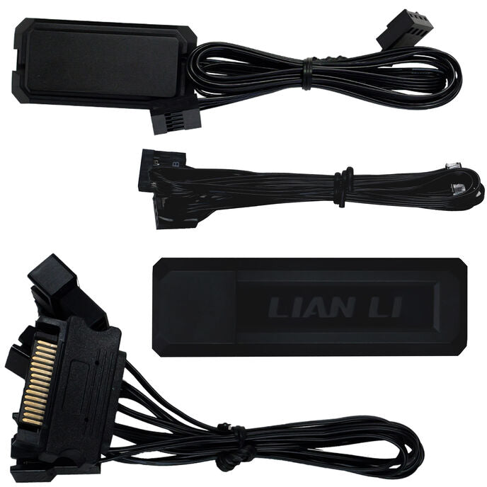 Lian Li UNI FAN TL LCD Wireless 120mm Noir ARGB Reverse PWM Pack de 3 sans fil
