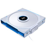 Lian Li UNI FAN TL WIRELESS LCD 140mm REVERSE BLADE White