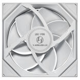 Lian Li UNI FAN TL WIRELESS LCD 140mm REVERSE BLADE White