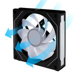 120mm Lian Li UNI FAN SL-INF 120 ARGB Reverse Blade PWM Lüfter 3er Pack inkl. Controller