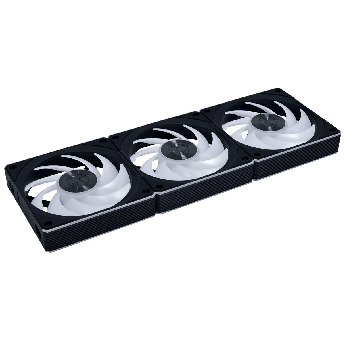 Lian Li UNI FAN CL 120mm Black Wireless 77.34 CFM PWM Addressable RGB 3-Pack
