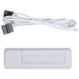 Lian Li UNI FAN CL Wireless 120mm Addressable RGB PWM 72.3 CFM White 3-Pack
