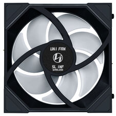140mm Lian Li UNI FAN SL-INF 140 ARGB Sans Fil Reverse Blade Noir