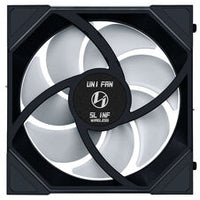 140mm Lian Li UNI FAN SL-INF 140 ARGB Sans Fil Reverse Blade Noir