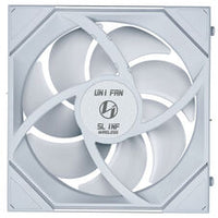 140mm Lian Li UNI FAN SL-INF 140 ARGB Wireless Reverse Blade PWM White