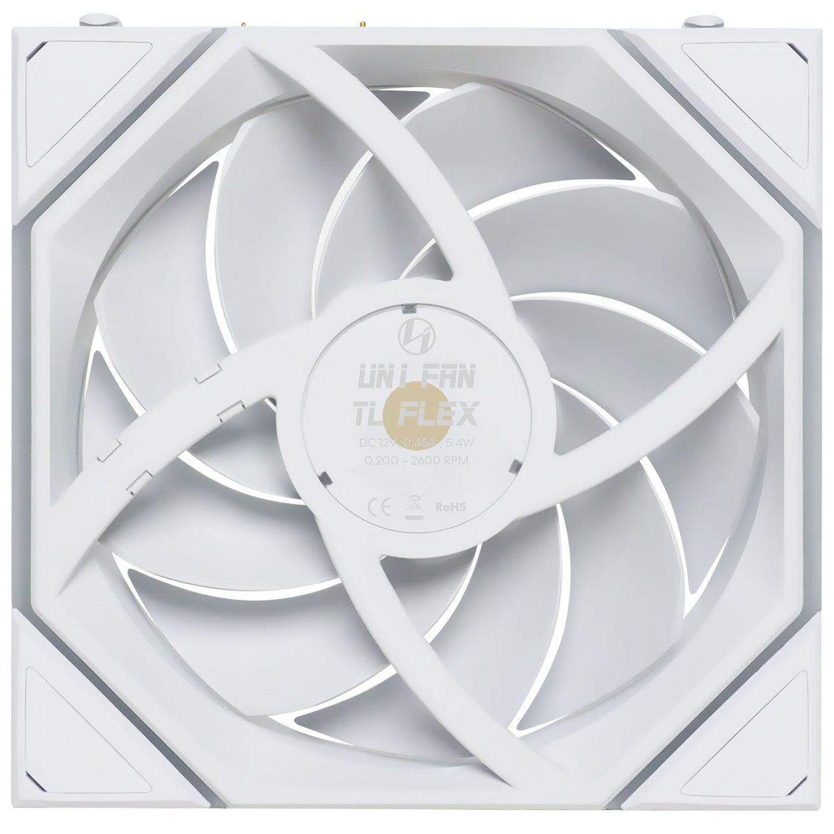 120mm Lian Li Uni Fan TL FLEX ARGB, White