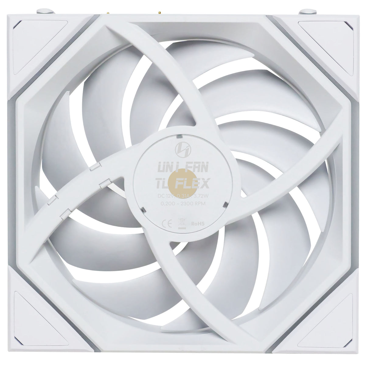 120mm Lian Li Uni Fan TL FLEX ARGB Reverse, White, LED-Steuerung