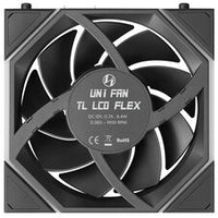 120mm Lian Li Uni Fan TL LCD FLEX ARGB, Black