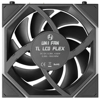 120mm Lian Li Uni Fan TL LCD FLEX ARGB Reverse, Black, LED-Steuerung