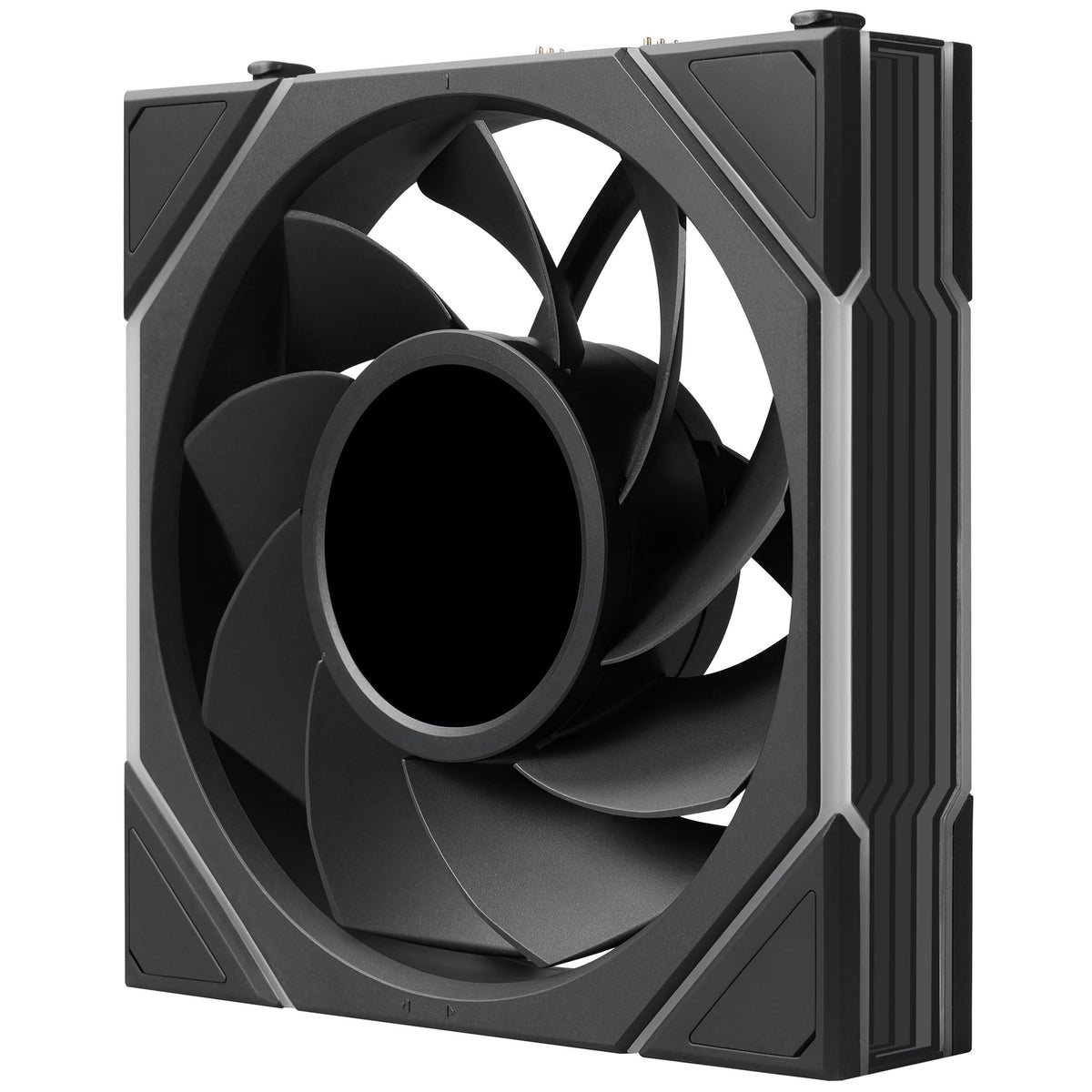 120mm Lian Li Uni Fan TL LCD FLEX ARGB Reverse, Black, LED-Steuerung