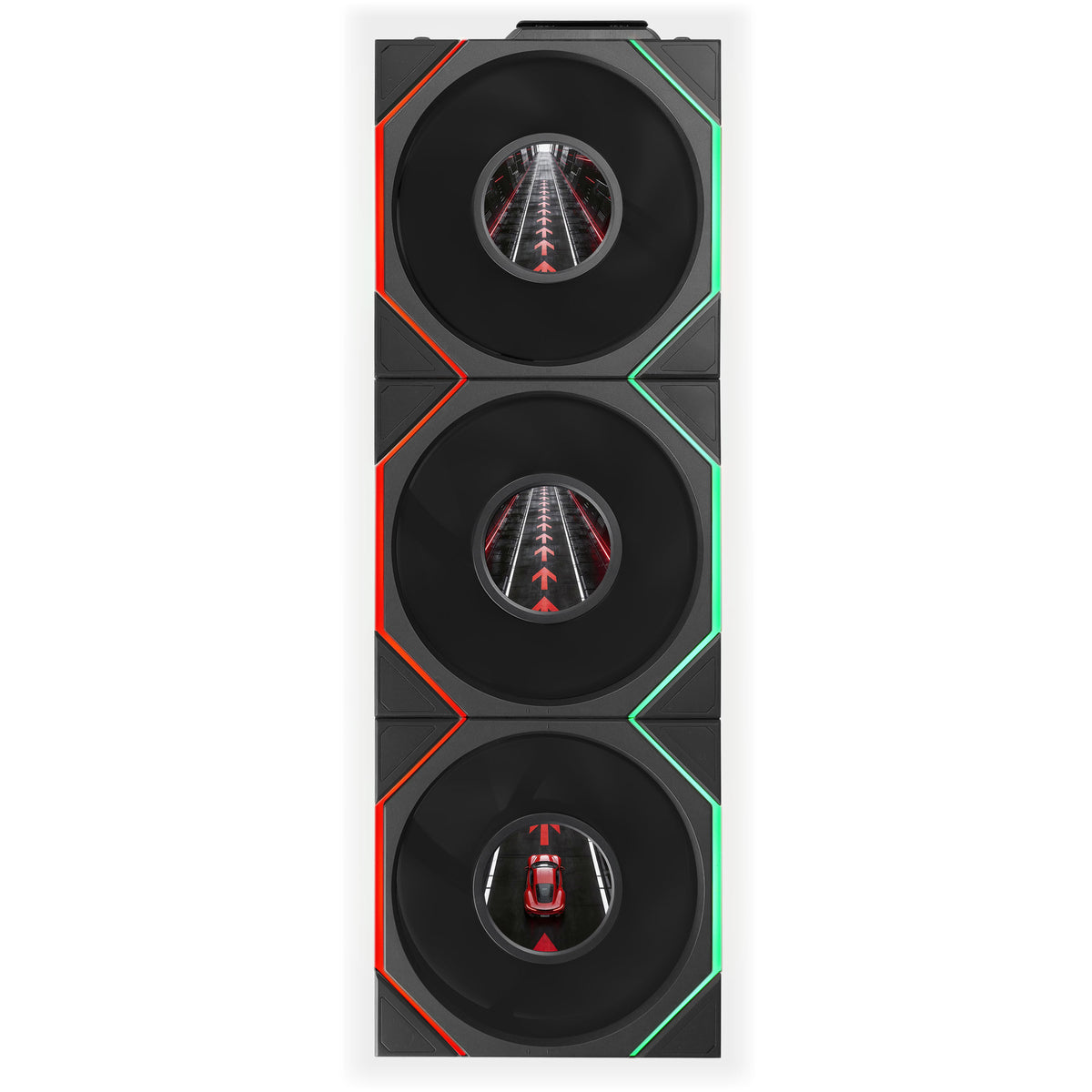 120mm Lian Li Uni Fan TL LCD FLEX ARGB, Black