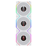 120mm Lian Li Uni Fan TL LCD FLEX ARGB, White
