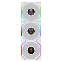 120mm Lian Li Uni Fan TL LCD FLEX ARGB Reverse, White, LED-Steuerung