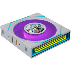 120mm Lian Li Uni Fan SL-INF LCD FLEX ARGB Reverse Blade White