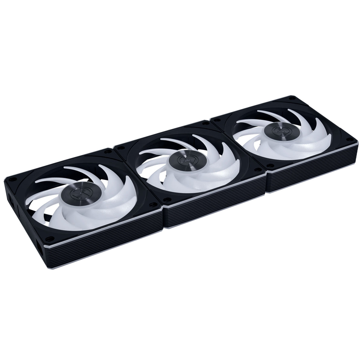 Lian Li UNI FAN CL FLEX Wireless PWM-Lüfter, ARGB - 120mm, schwarz, 3er-Pack mit Controller