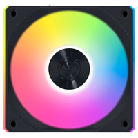 Lian Li UNI FAN CL FLEX Wireless PWM-Lüfter, ARGB - Reverse Blade, 120mm, schwarz, 3er-Pack mit Controller
