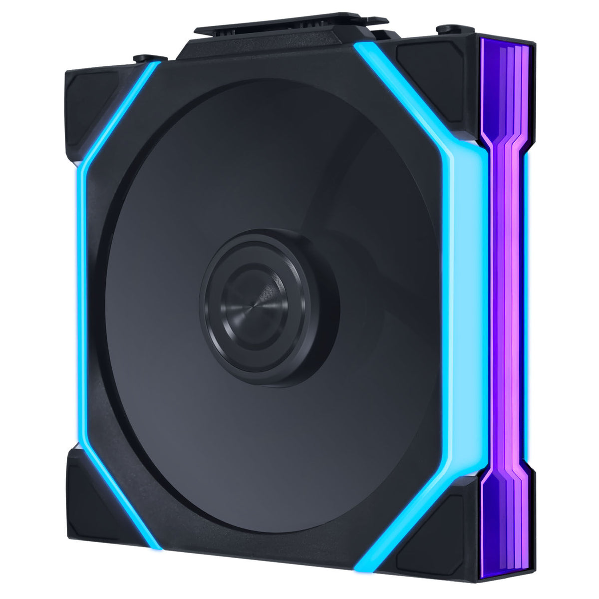 Lian Li UNI FAN SL FLEX Wireless PWM-Lüfter, ARGB, Unendlichkeitsspiegel - Reverse Blade, 120mm, schwarz