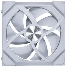 Lian Li UNI FAN SL FLEX Wireless PWM-Lüfter, ARGB, Unendlichkeitsspiegel - Reverse Blade, 120mm, weiß