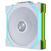 Lian Li UNI FAN SL FLEX Wireless PWM-Lüfter, ARGB, Unendlichkeitsspiegel - Reverse Blade, 120mm, weiß