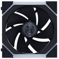 Lian Li UNI FAN SL FLEX Wireless PWM-Lüfter, ARGB, Unendlichkeitsspiegel - Reverse Blade, 120mm, schwarz, 3er-Pack mit Controller