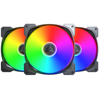 140mm Montech HP140 ARGB PWM 140x140x25 3-pack