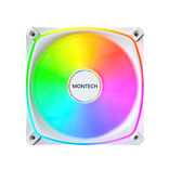 VENTILATEUR DE BOÎTIER 120MM/AX120 PRO BLANC MONTECH