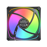 CASE FAN 120MM/RX120 PRO BLACK MONTECH