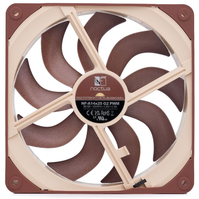 Noctua NF-A14x25 G2 140mm Brown PWM