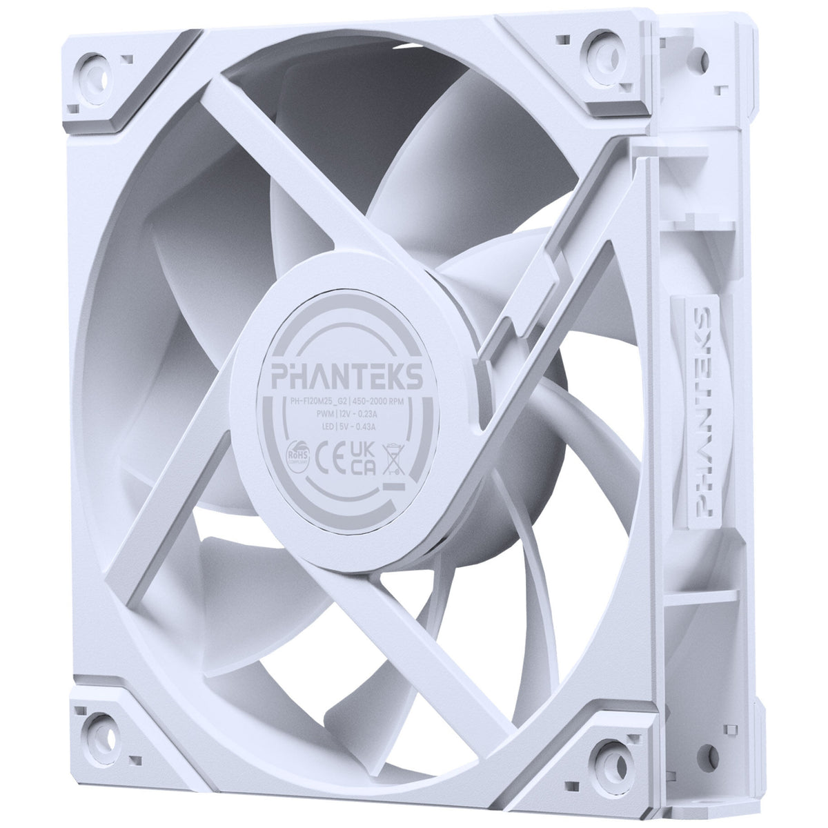 120mm Phanteks M25G2-120 D-RGB Triple Pack weiß 3er-Pack