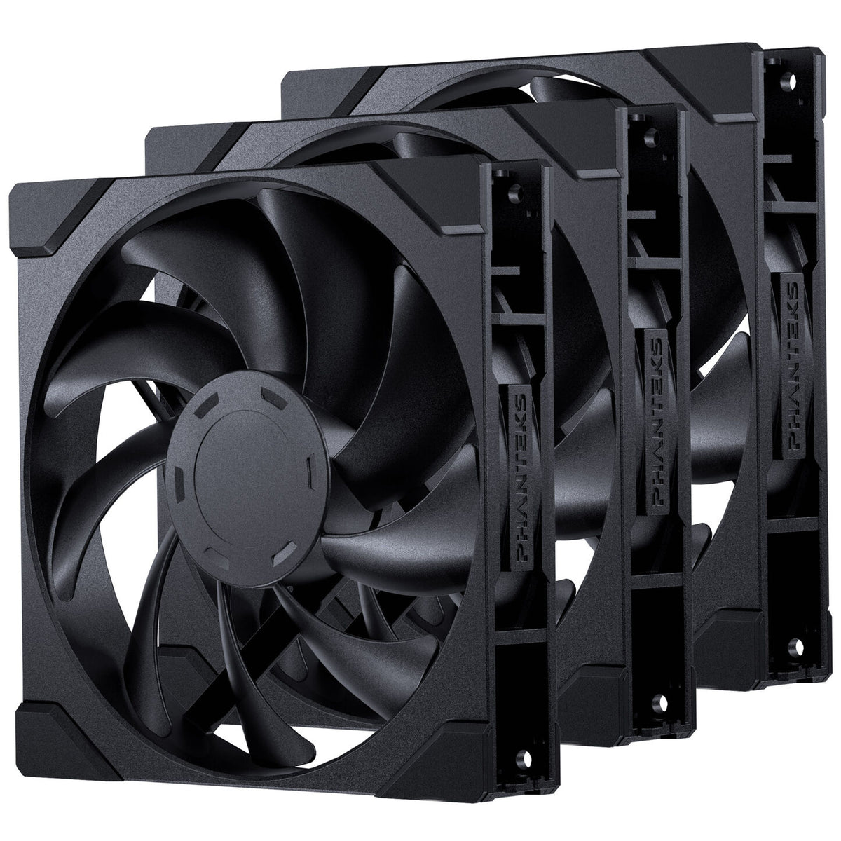 Phanteks M25G2-140 140mm Black PWM 101.78 CFM 3-Pack
