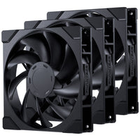 Phanteks M25G2-140 140mm Black PWM 101.78 CFM 3-Pack