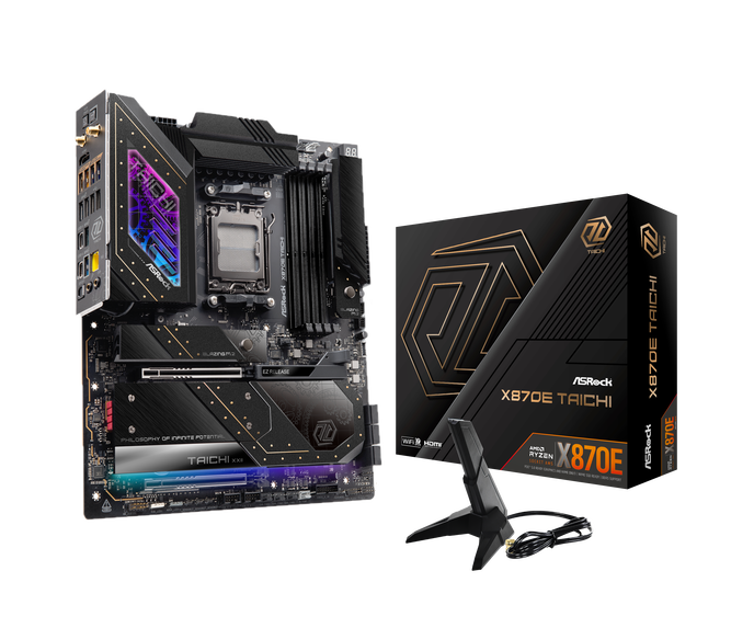ASRock X870E Taichi, AMD X870E Mainboard - Sockel AM5, DDR5