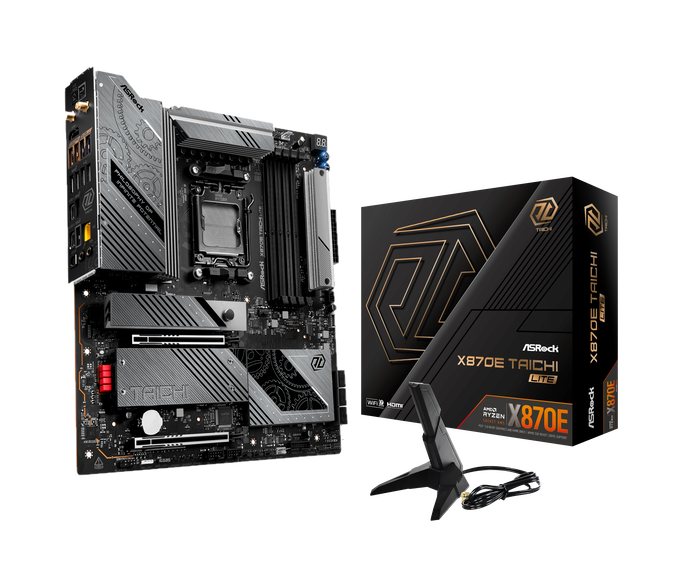 ASRock X870E Taichi Lite, AMD X870E Mainboard - Sockel AM5, DDR5