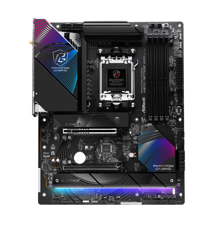ASRock X870 Riptide WiFi, AMD X870 Mainboard - Sockel AM5, DDR5