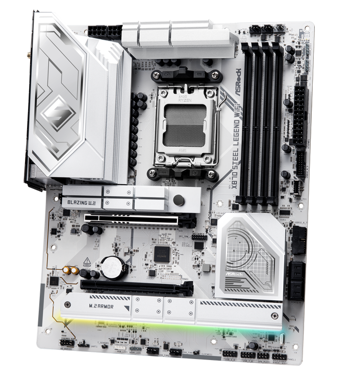 ASRock X870 Steel Legend WiFi, AMD X870 Mainboard - Sockel AM5, DDR5