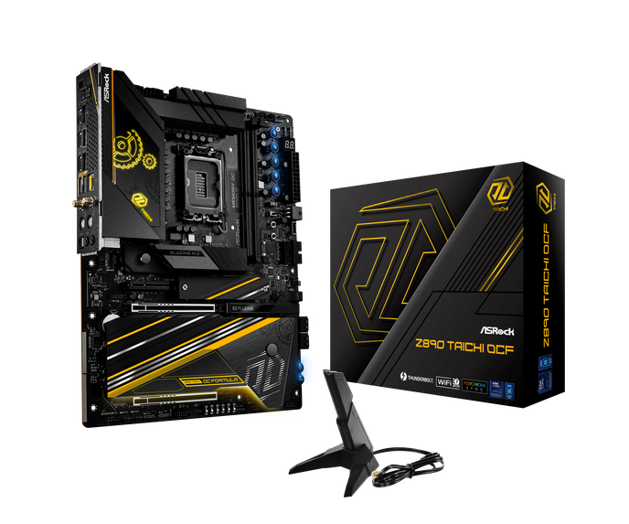 ASRock Z890 Taichi OCF Mainboard, Sockel LGA 1851, Intel Z890, ATX, DDR5