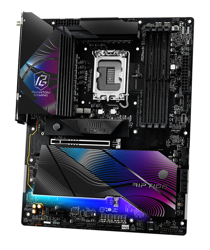 ASRock Z890 Riptide WiFi Mainboard, Sockel LGA 1851, Intel Z890, ATX, DDR5
