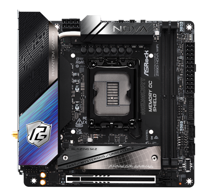 ASRock Z890I NOVA WIFI, Intel Z890 Mainboard - Sockel 1851 - DDR5