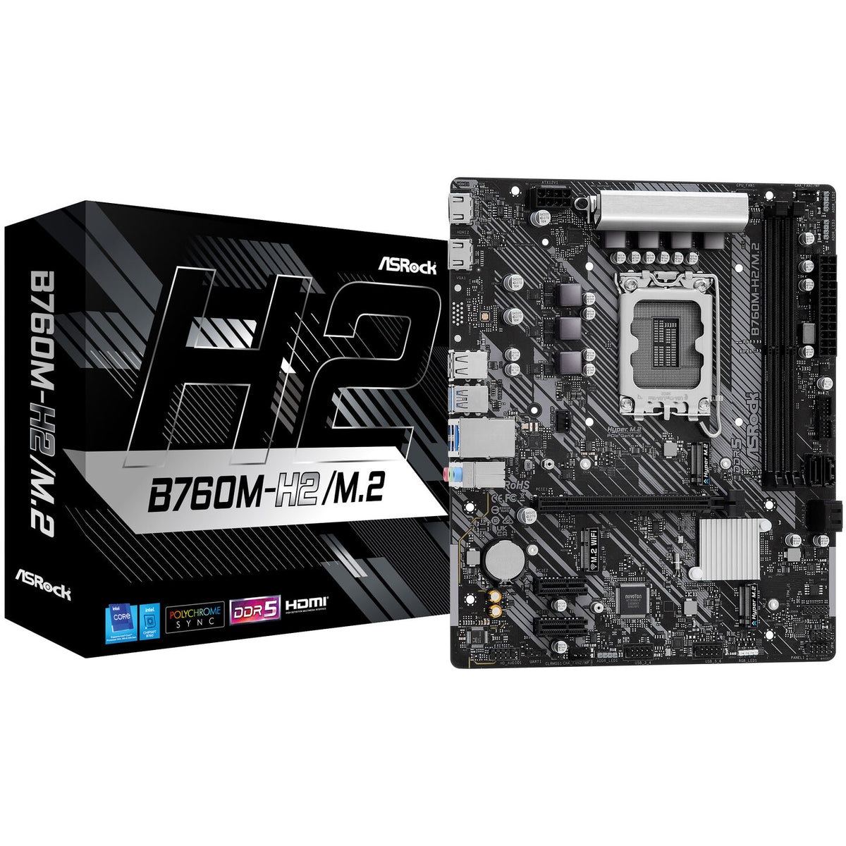 ASRock B760M-H2/M.2 DDR5 Micro ATX