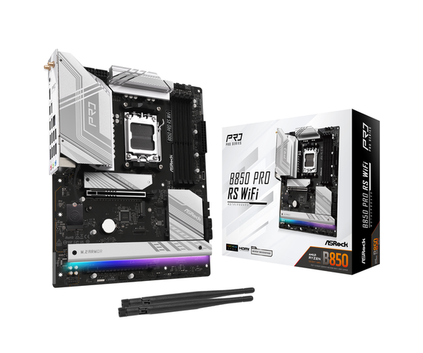 ASRock B850 Pro RS WiFi AM5 DDR5 ATX